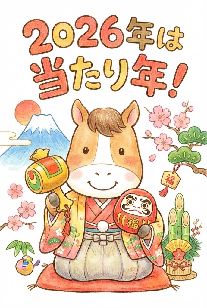 当たりイラスト